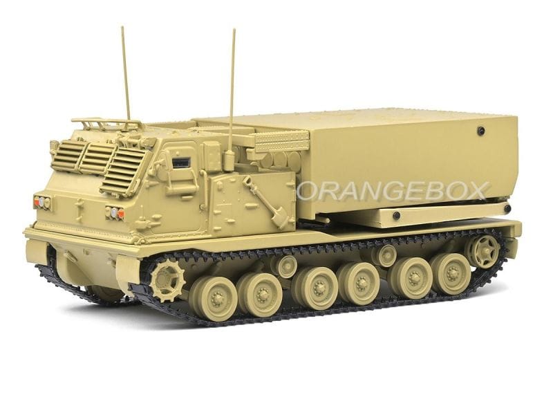 Lança Míssel Vought Corporation M270 A1 Desert Camo 1977 Solido War Master