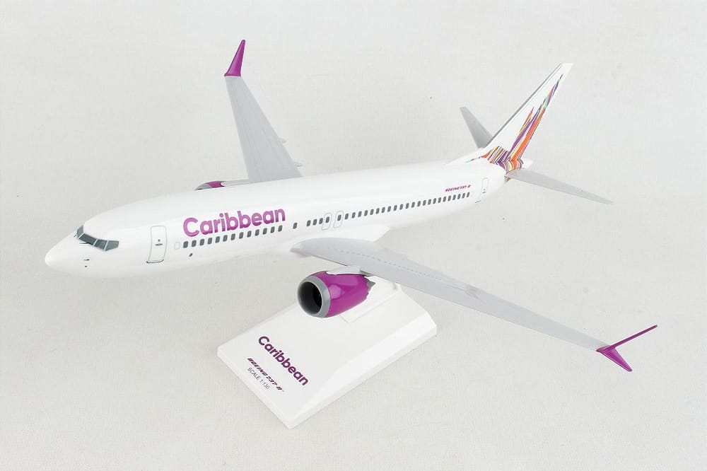 Avião Caribbean 737max8