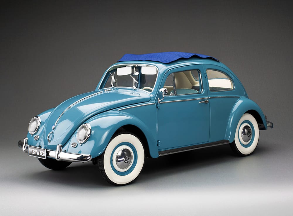 Volkswagen Fusca Beetle Saloon Opening Roof 1950