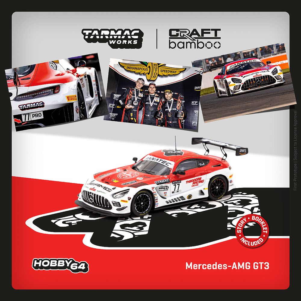 Mercedes Benz AMG GT3 Indianapolis 8 Horas 2022 Winner