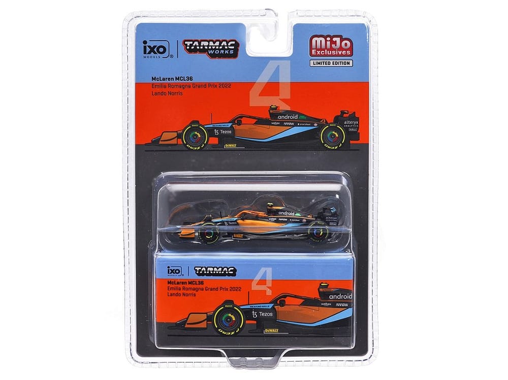 Fórmula 1 McLaren MCL36 Gp Emilia Romagna 2022 Lando Norris