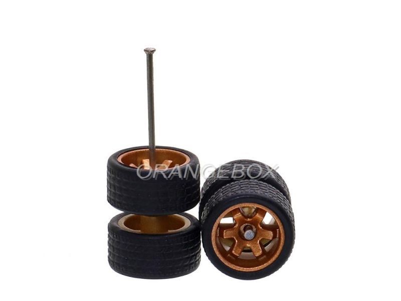 Jogo de Rodas Customização Miniaturas