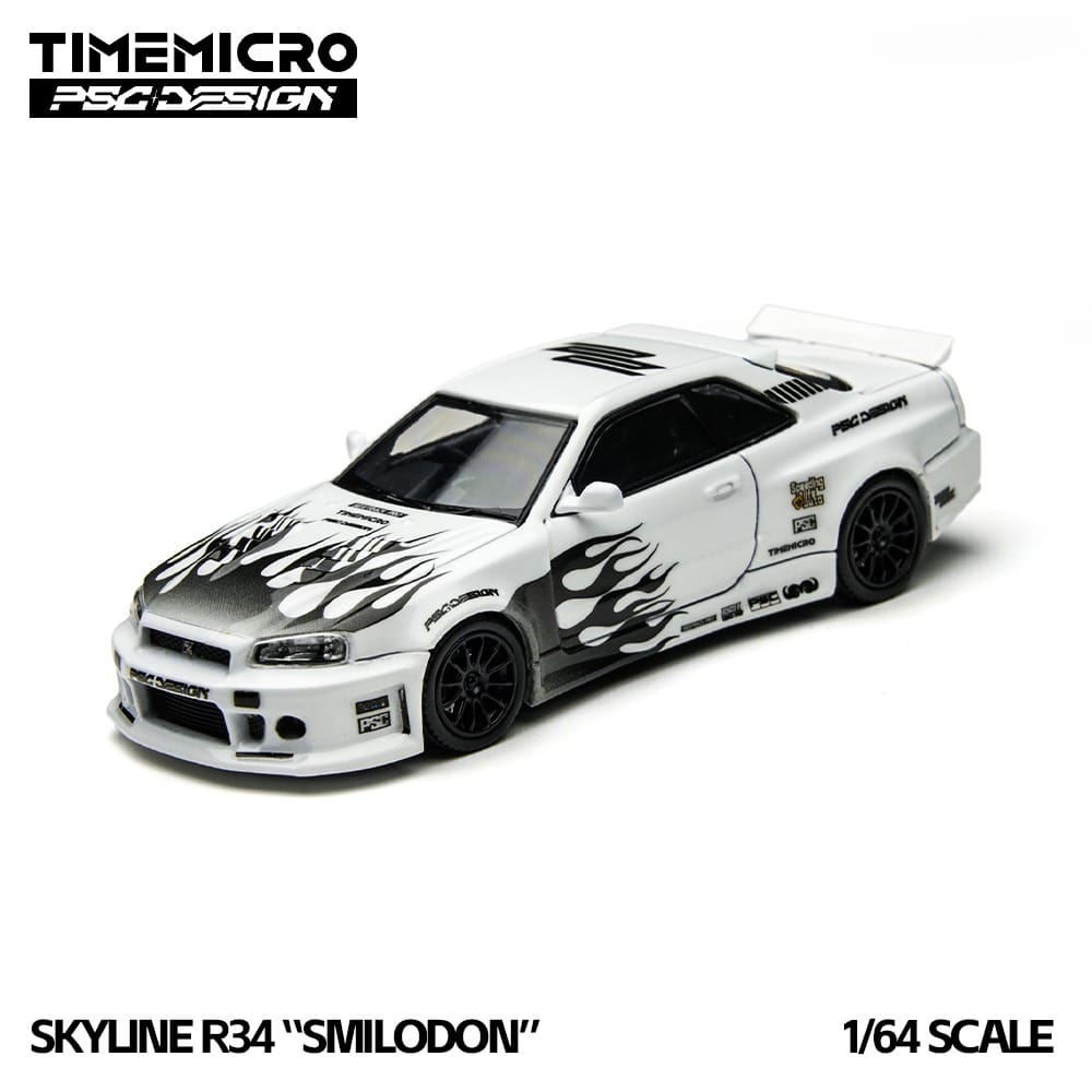 R34 SMILODON Black & White PSC Design