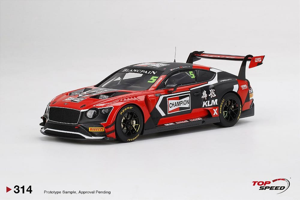 Bentley Continental GT3 CHAMPION 2018 Blancpain GT Asia