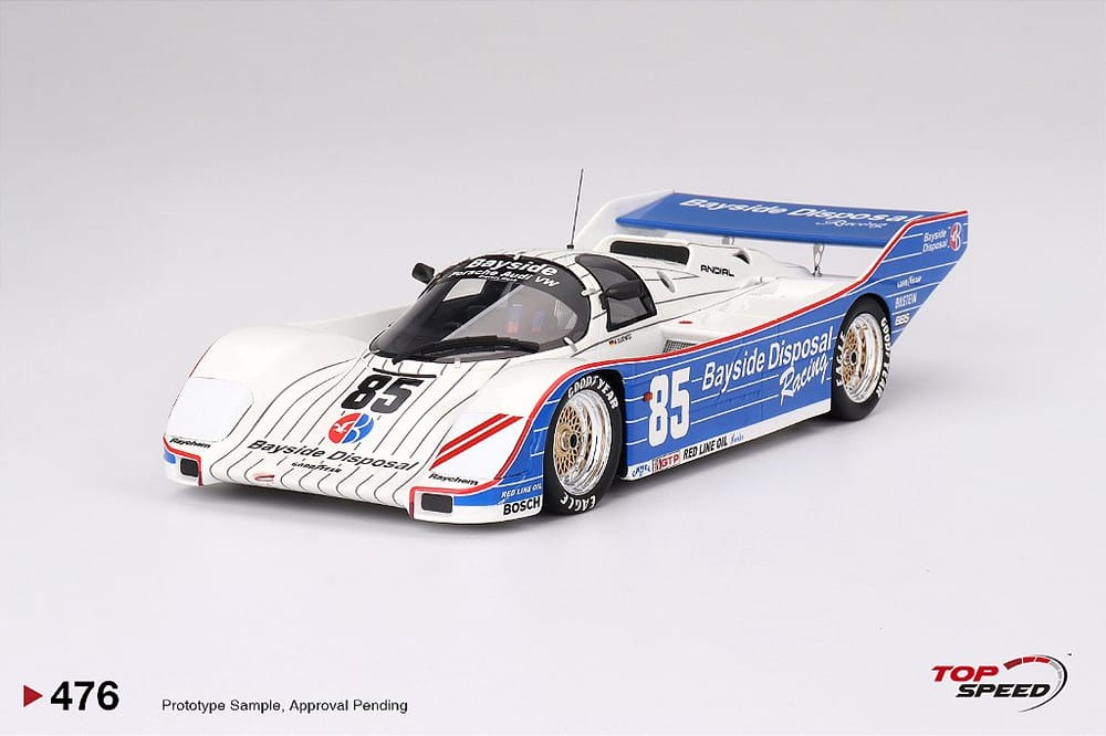 Porsche 962 Bayside Disposal Racing 1987 IMSA Laguna Seca 300 Km Winner