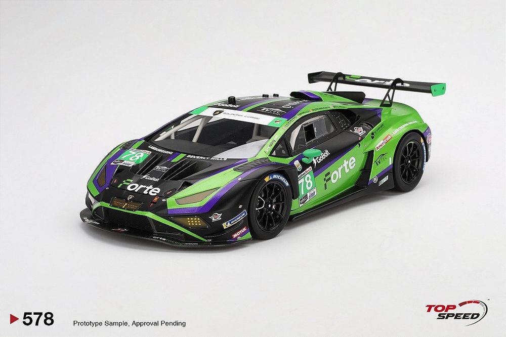 Lamborghini Huracan GT3 EVO2 Forte Racing 2024 IMSA 24Hs Daytona