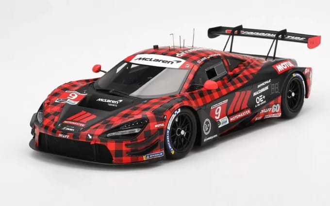 McLaren 720S GT3 Evo 2024 IMSA Gp Chevrolet