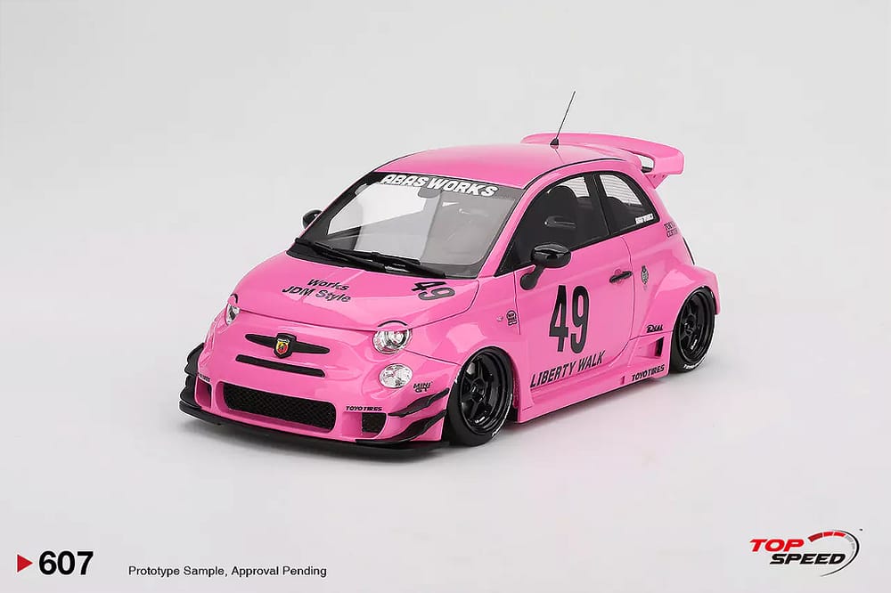 Fiat Abarth 595 Liberty Walk LB-WORKS x Abas Works