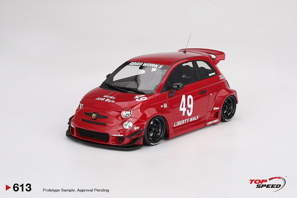 Fiat Abarth 595 Liberty Walk LB-WORKS x Abas Works
