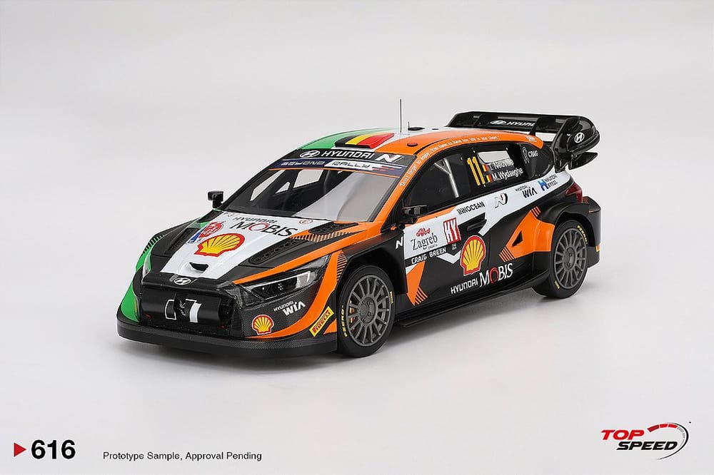 Hyundai i20 N Rally1 2023 Winner Rally Croácia Power Stage