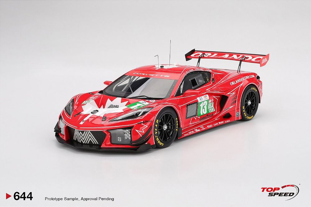 Chevrolet Corvette Z06 GT3.R AWA RACING 2025 24Hs Le Mans