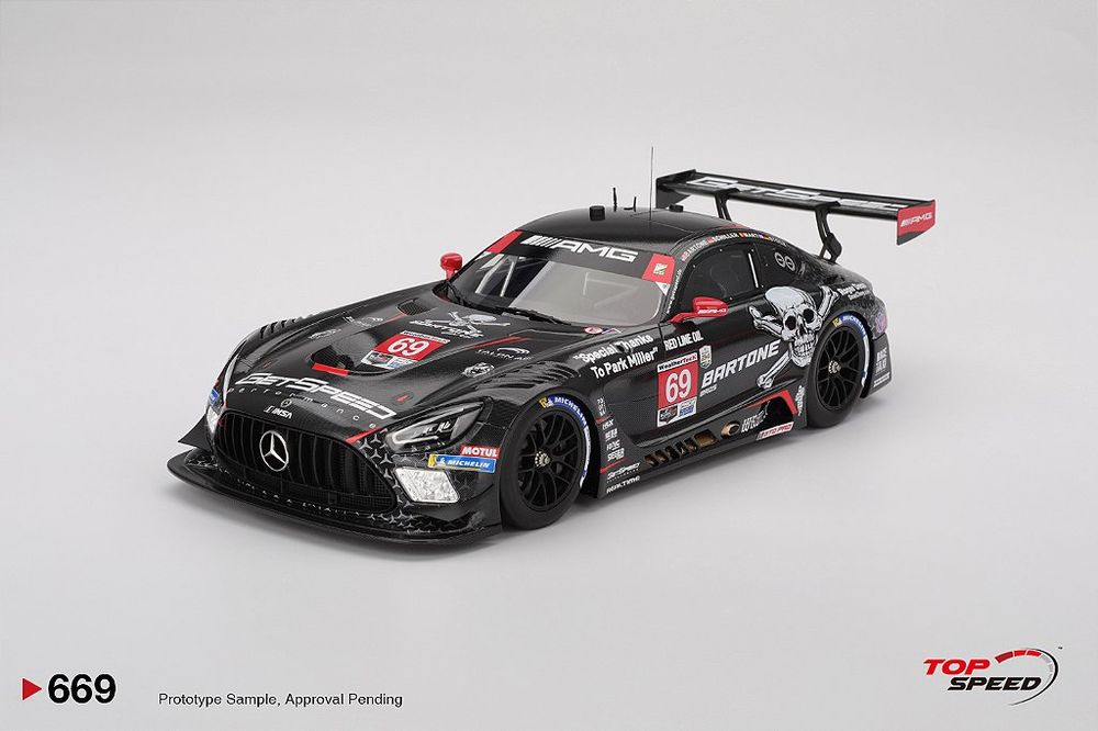 Mercedes AMG GT3 EVO GetSpeed 2025 IMSA 24Hs Daytona