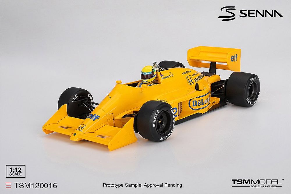 Lotus 99T #12 Ayrton Senna 1987 Vencedor GP Monaco 1987