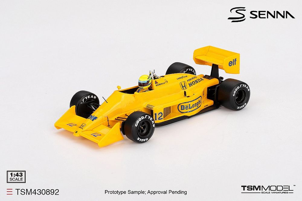 Lotus 99T #12 Ayrton Senna 1987 Vencedor GP Monaco 1987