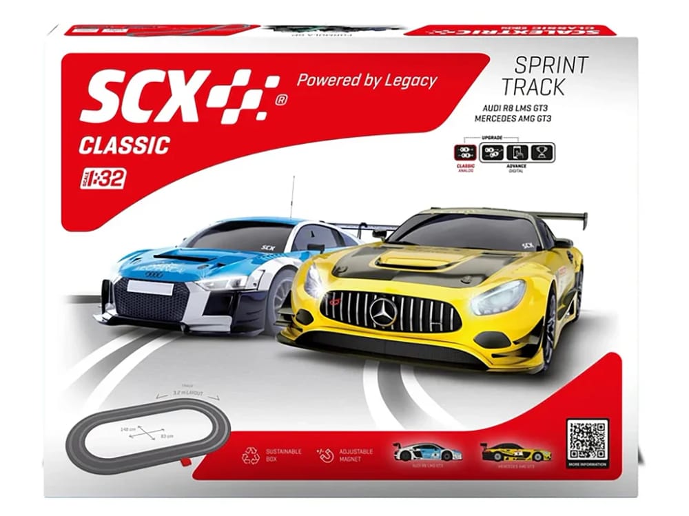 Autorama Sprint Track Classic 3,32 metros com 2 carros