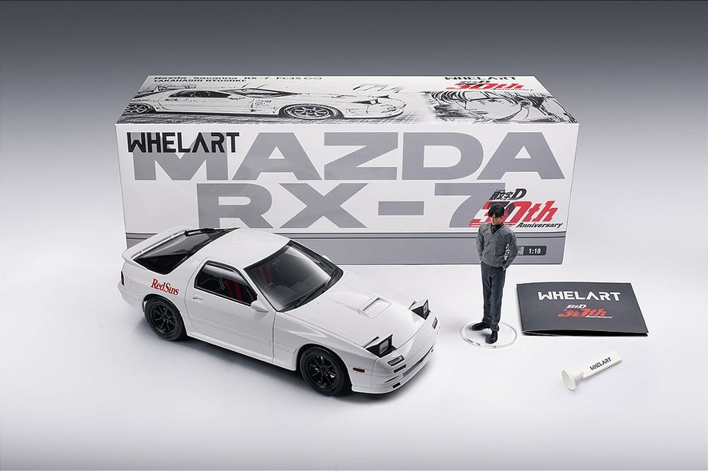 Mazda Savanna RX-7 (FC3S) TAKAHASHI RYOSUKE c/ figura